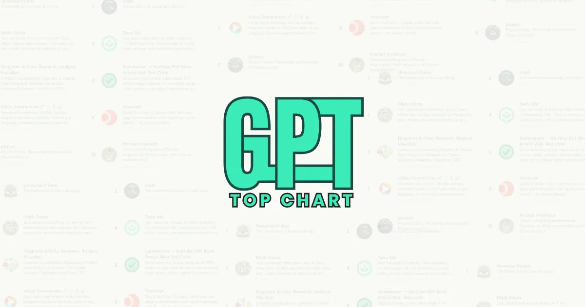 The Best Teaching & Education GPTs for ChatGPT