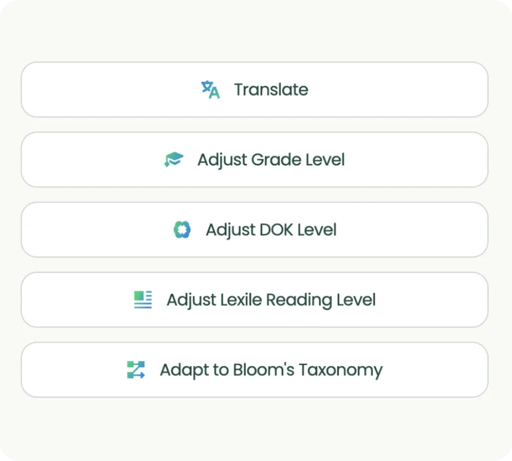 icon related to Differentiate and expand