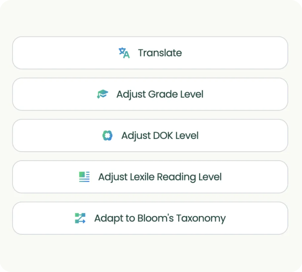 icon related to Differentiate and expand