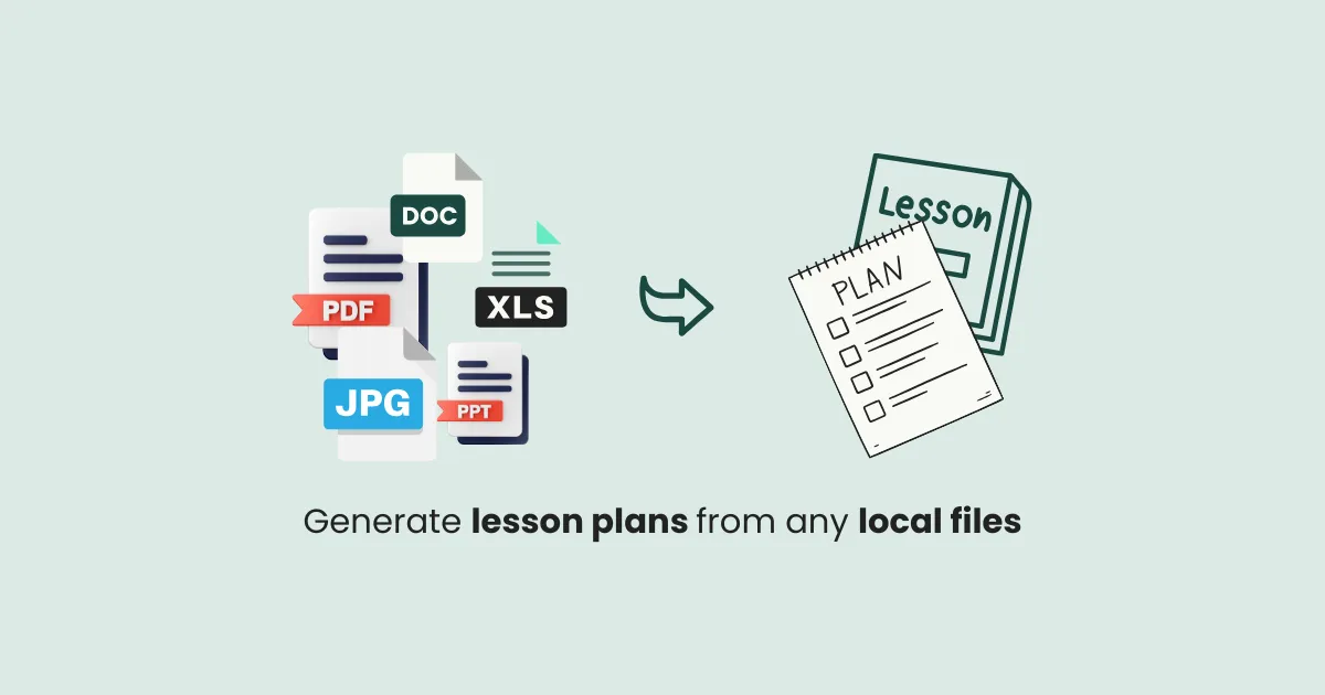 How to Create Lesson Plans from Files and Images Using AI 