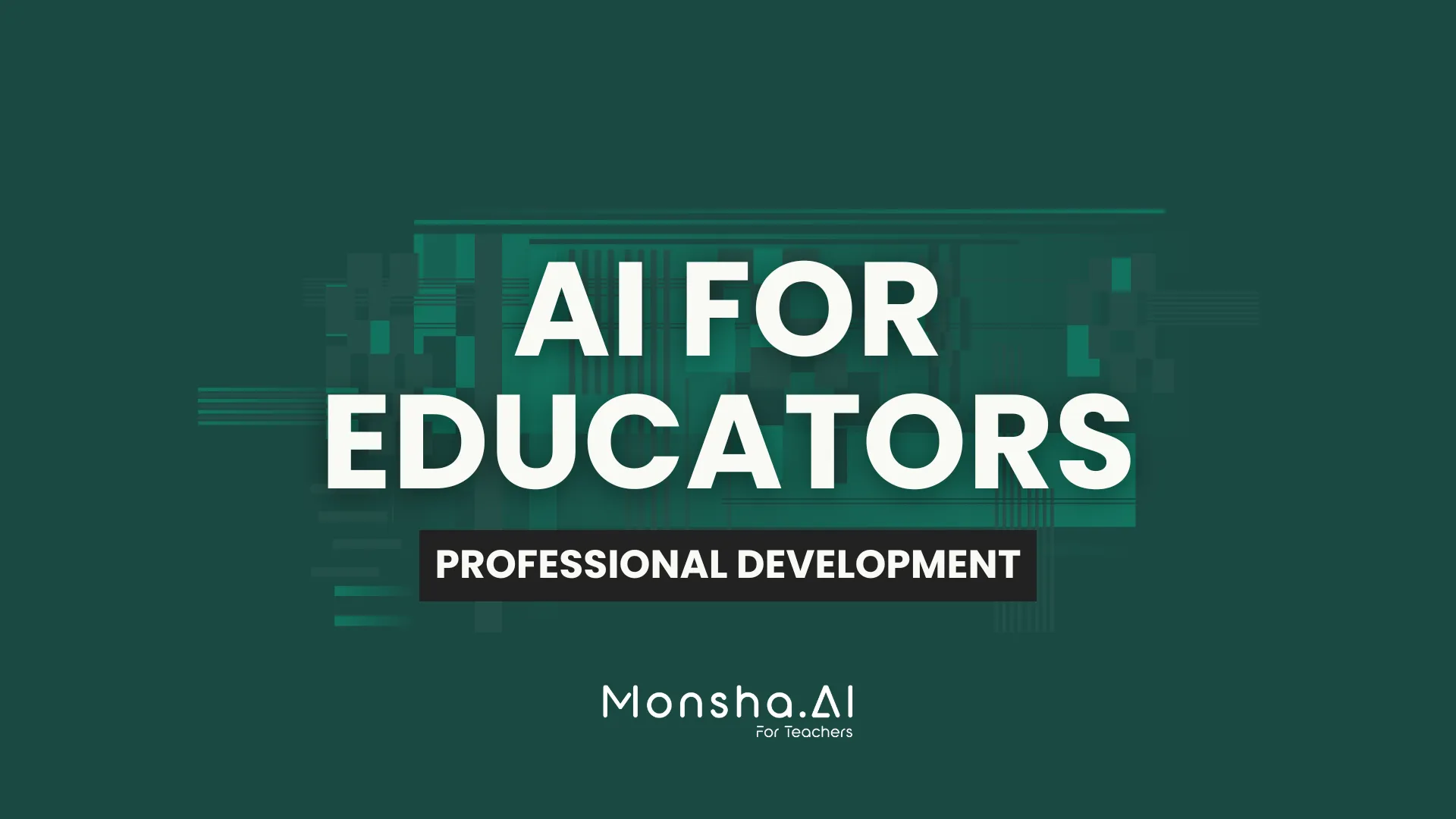 Generative AI for Educators PD Deck